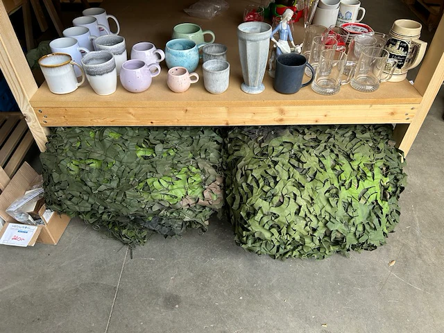 2 camouflagenetten - afbeelding 1 van  3