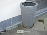 2 cilindrische bloempotten - afbeelding 1 van  2