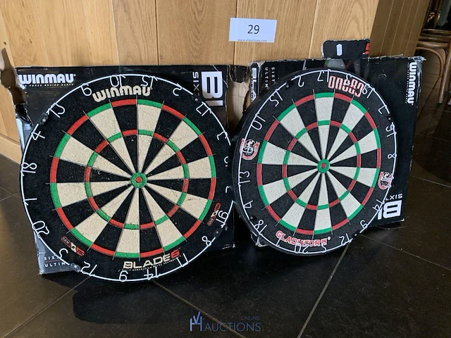 2 dartsborden - afbeelding 1 van  4
