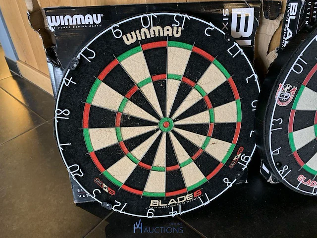 2 dartsborden - afbeelding 2 van  4