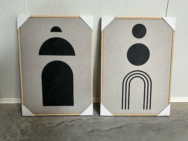 2 decoratieve prenten - afbeelding 1 van  4