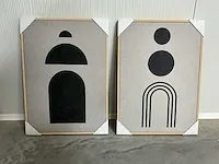 2 decoratieve prenten - afbeelding 1 van  4