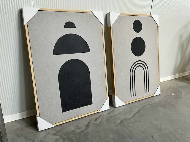 2 decoratieve prenten - afbeelding 2 van  4