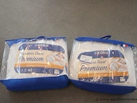 2 dekbedden bleu calin 140x200 - afbeelding 1 van  2