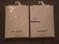 2 dekbedovertrekken 240x220 moodit - afbeelding 1 van  2