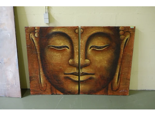 2-delig kunstwerk - afbeelding 1 van  2