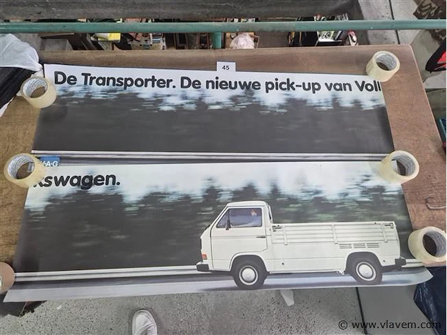 2-delige affiche transporter - afbeelding 1 van  3