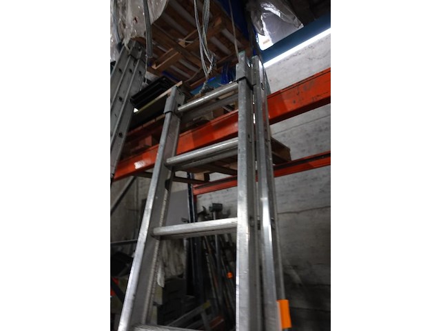 2-delige alu ladder petry - afbeelding 3 van  3