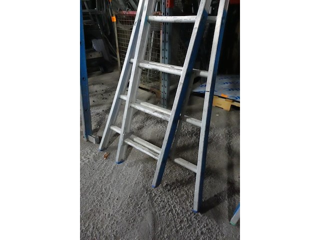 2-delige alu ladder petry - afbeelding 2 van  3