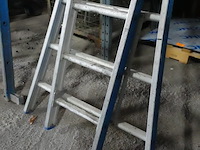 2-delige alu ladder petry - afbeelding 2 van  3