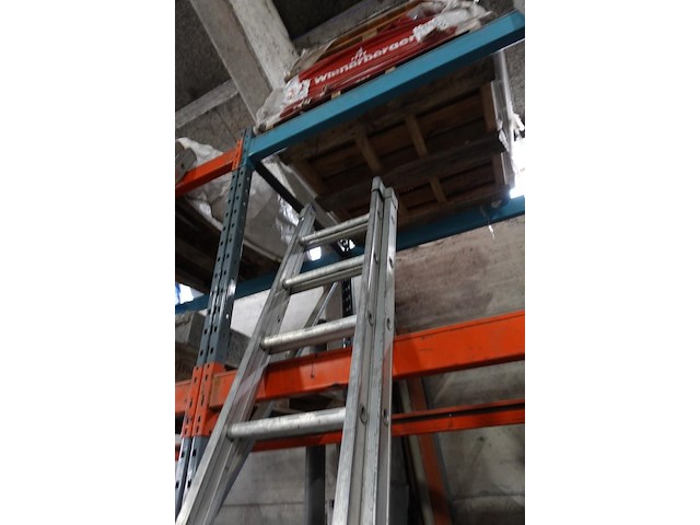 2-delige alu ladder petry - afbeelding 3 van  3