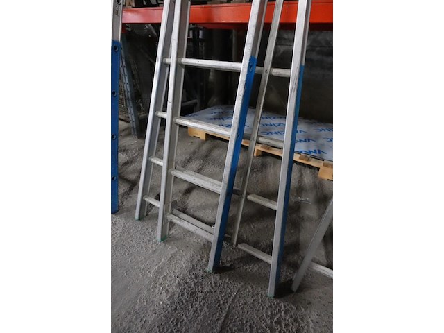 2-delige alu ladder petry - afbeelding 2 van  3