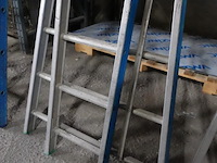 2-delige alu ladder petry - afbeelding 2 van  3