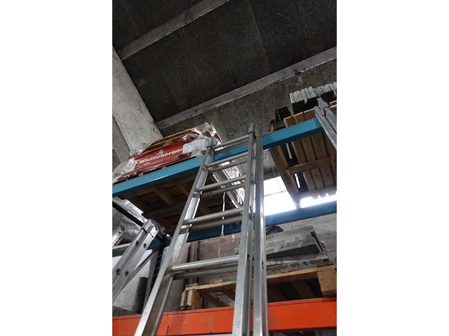 2-delige alu ladder petry - afbeelding 3 van  3