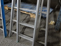 2-delige alu ladder petry - afbeelding 2 van  3