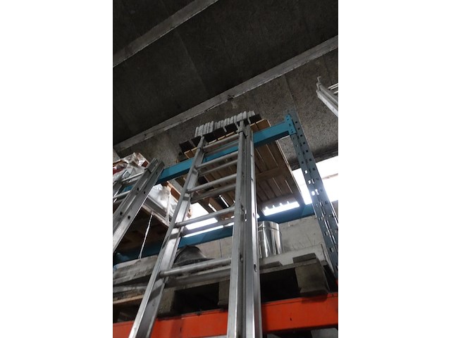 2-delige alu ladder petry - afbeelding 3 van  3