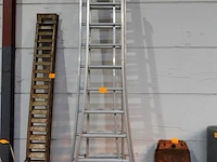 2-delige alu ladder - afbeelding 1 van  3