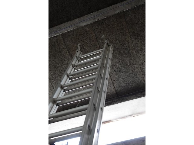 2-delige alu ladder - afbeelding 3 van  3