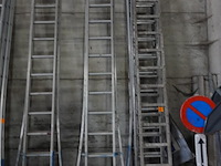 2-delige alu ladder - afbeelding 1 van  3