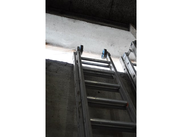 2-delige alu ladder - afbeelding 3 van  3