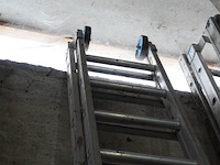 2-delige alu ladder - afbeelding 3 van  3