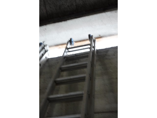 2-delige alu ladder - afbeelding 3 van  3