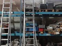 2-delige alu ladder - afbeelding 1 van  3