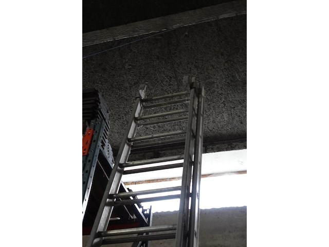 2-delige alu ladder - afbeelding 3 van  3