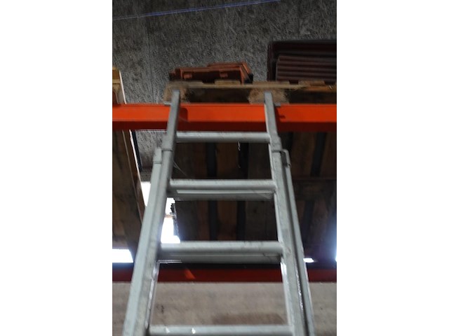 2-delige alu ladder - afbeelding 3 van  3
