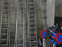 2-delige alu ladder - afbeelding 1 van  3