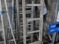 2-delige alu ladder - afbeelding 2 van  3