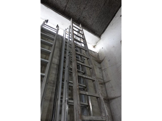 2-delige alu ladder - afbeelding 3 van  3