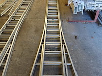 2-delige alu ladder - afbeelding 1 van  3