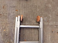 2-delige alu ladder - afbeelding 3 van  3