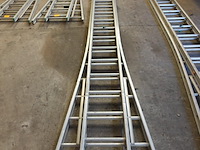2-delige alu ladder - afbeelding 1 van  3
