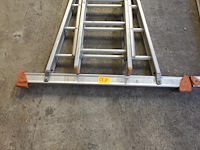 2-delige alu ladder - afbeelding 2 van  3