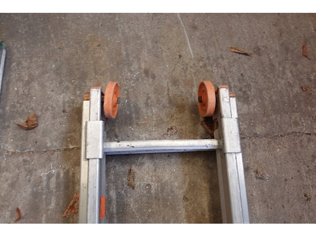 2-delige alu ladder - afbeelding 3 van  3