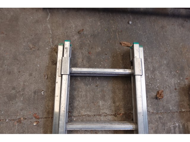 2-delige alu ladder - afbeelding 3 van  3