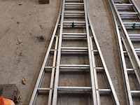 2-delige alu ladder - afbeelding 1 van  3