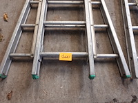 2-delige alu ladder - afbeelding 2 van  3