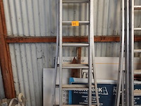 2-delige alu ladder - afbeelding 1 van  3