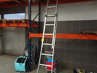 2-delige alu ladder - afbeelding 1 van  2