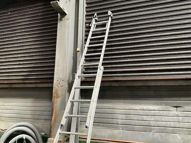 2-delige alu schuifladder - afbeelding 2 van  4