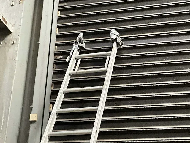 2-delige alu schuifladder - afbeelding 3 van  4