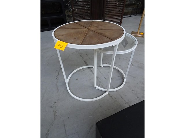 2-delige bijzettafel - afbeelding 1 van  3