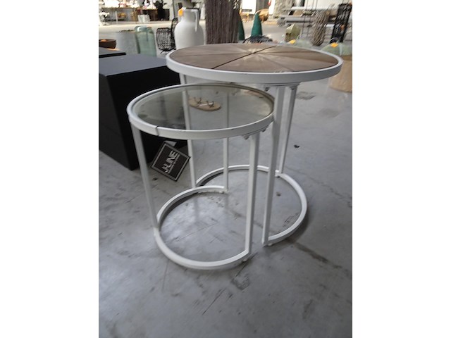 2-delige bijzettafel - afbeelding 3 van  3