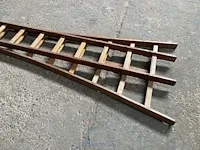 2-delige houten ladder - afbeelding 3 van  3
