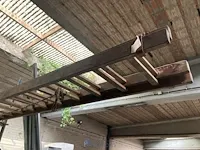 2-delige houten ladder - afbeelding 1 van  3