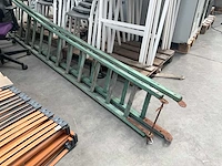 2-delige houten ladder - afbeelding 2 van  5
