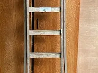 2-delige houten schuifladder - afbeelding 1 van  3